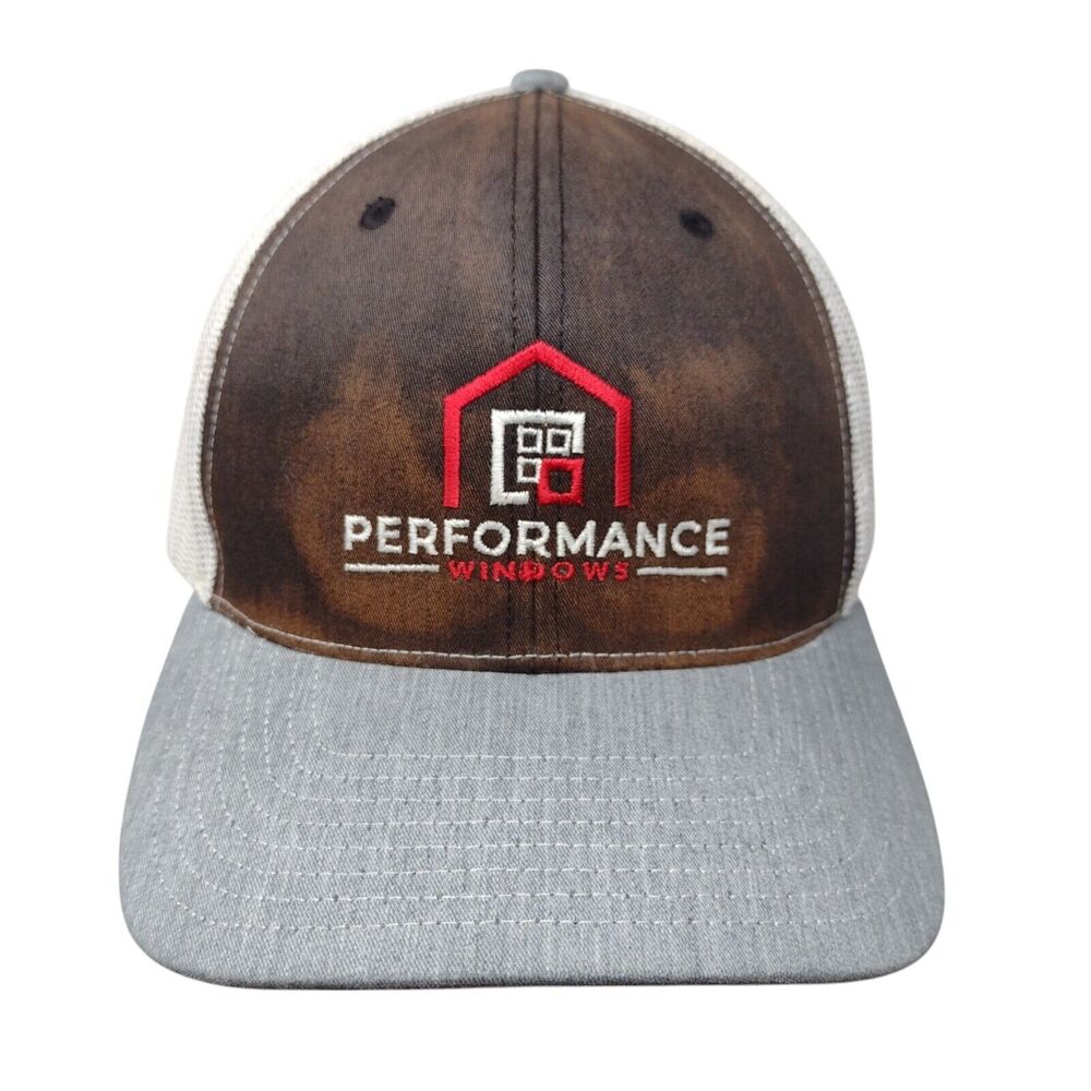 Performance Windows Snapback Trucker Hat Multi On… - image 1